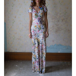 Butterfly Botanics Flutter Slip dress